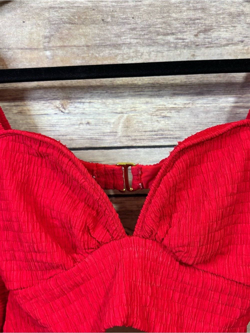 Revolve Lovewave Riley Top Red Size Small - Picture 4 of 9
